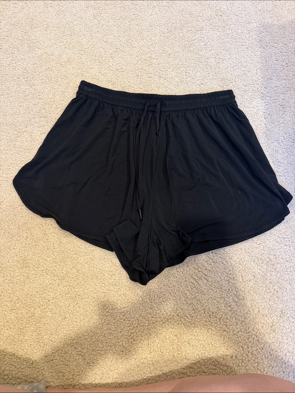 Black lululemon Lounge Shorts